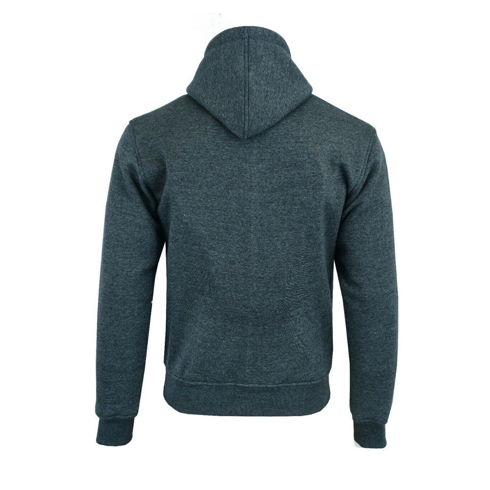 Casual Zipper Hoodie New Arrival Winter 100% Cotton Thermal Lightweight Solid Stonewashed Anti-Pilling Drawstring Customized