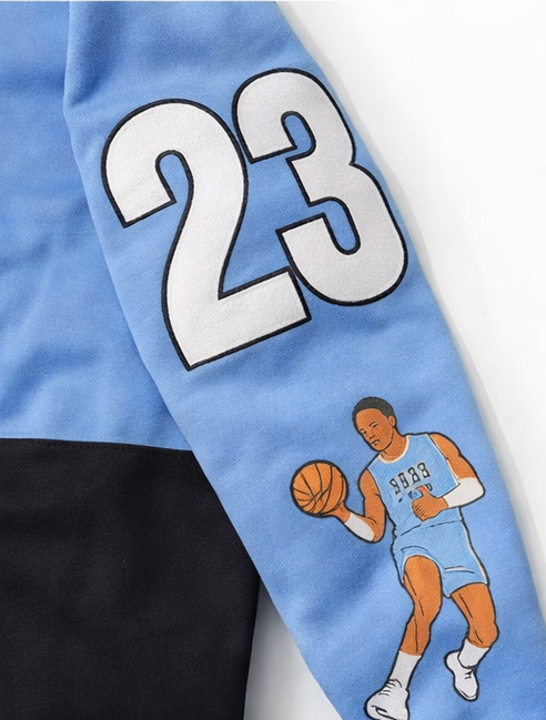 Premium Colorblock Zip-Up Hoodie New Season Winter Wear Soft Cotton Thermal Lightweight Anti-Pilling Drawstring Custom Street Style